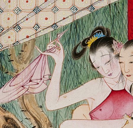 石景山-迫于无奈胡也佛画出《金瓶梅秘戏图》，却因此成名，其绘画价值不可估量